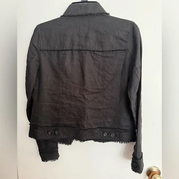 Tommy Bahama Two Palms Raw-Edge Linen Jacket - Picture 5 of 7